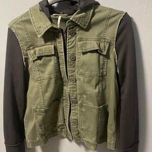 Free People Army Jacket